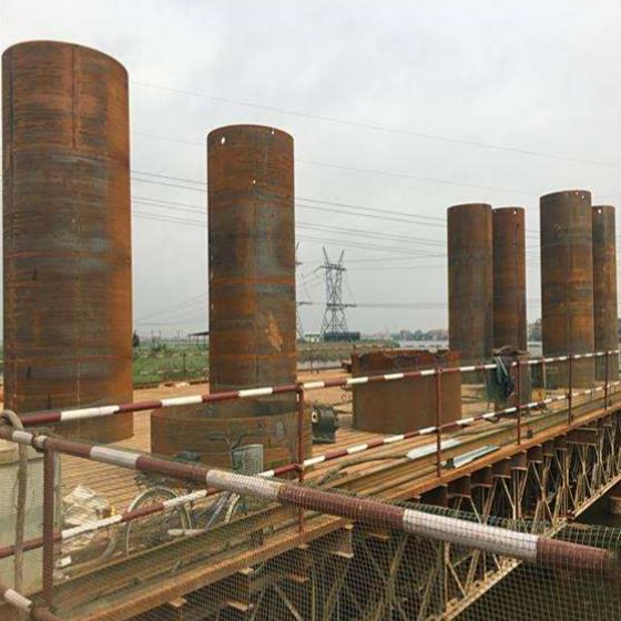 重庆钢护筒用于桥梁